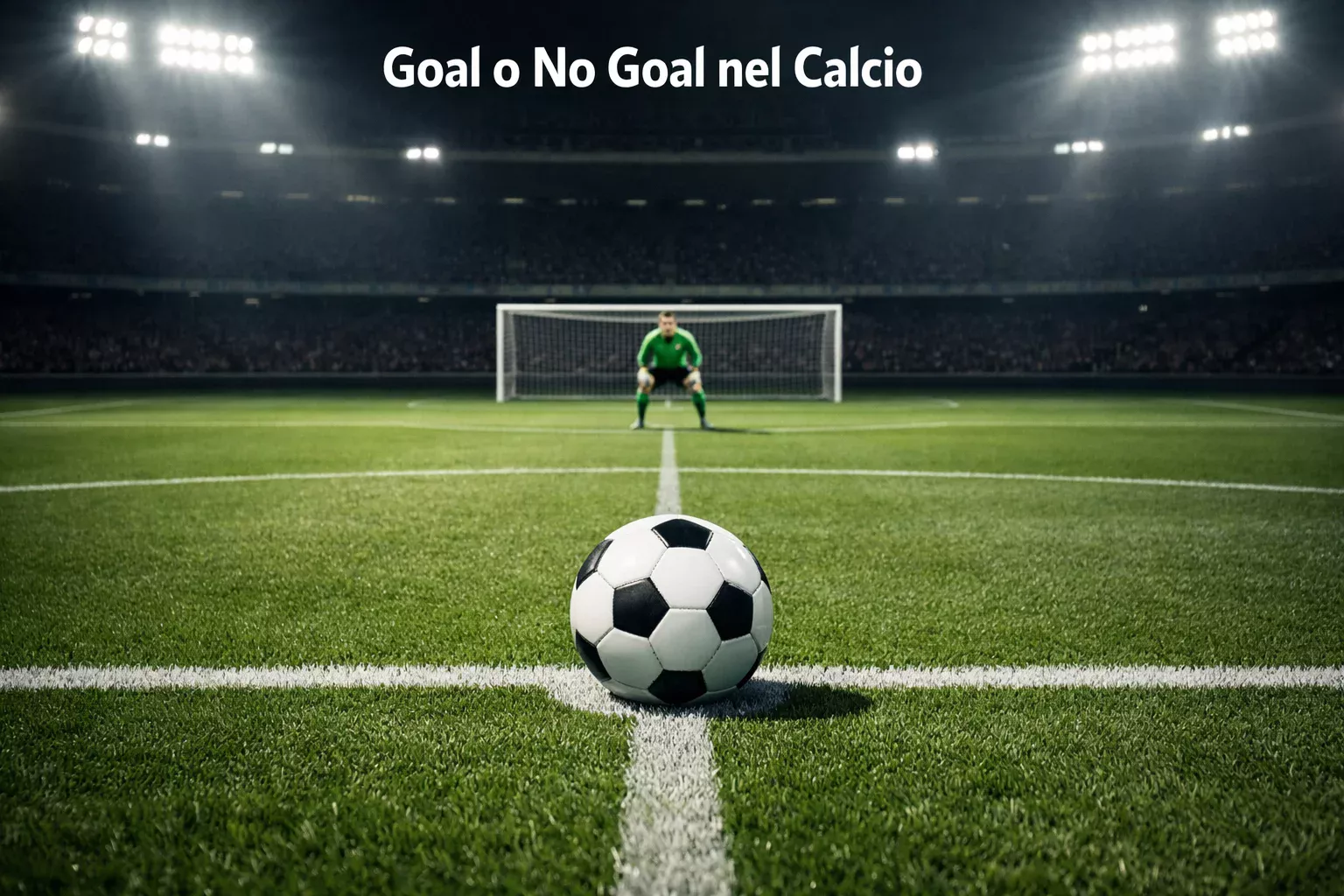 Due portieri di calcio uno di fronte all'altro con pallone al centro